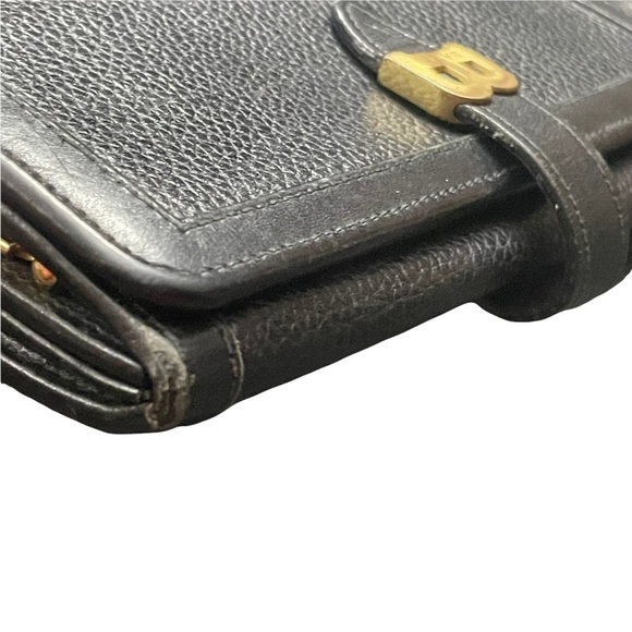 Bally Black Leather Jacket Wallet - Picture 13 of 14